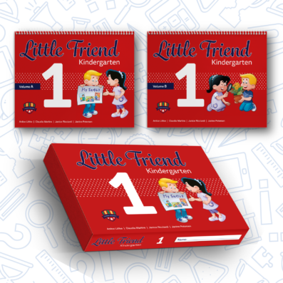 Little Friend - Kindergarten (Vol. 1) - Bilíngue - Imagem 1