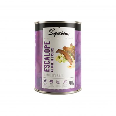 Escalope ao Molho Caseiro 400g - Superbom