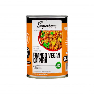 Frango Caipira Vegano 370g - Superbom