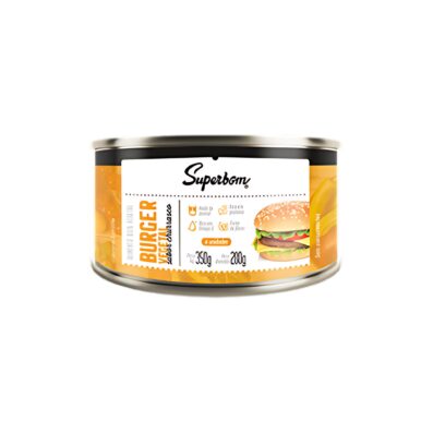 Hambúrguer Vegetal 350g - Superbom - Imagem 1