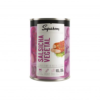 Salsicha Vegetal - Superbom