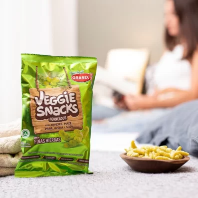 Snack Vegano - Sabor Ervas Finas 45g - Superbom Granix - Image 5